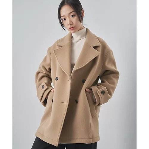 【ウィムガゼット/Whim Gazette】の【THE PAUSE】ミドルPコート インテリア・キッズ・メンズ・レディースファッション・服の通販 founy(ファニー) https://founy.com/ ファッション Fashion レディースファッション Fashion for Women アウター Coat / Outerwear Collection コート・ロングコート・ピーコート Long Coats, Peacoats & More Pコート Pea Coats イタリア Italy ヴィンテージ Vintage Style グラデーション Gradient, Ombre ショルダー Shoulder, Shoulder Strap ドロップ Drop Shoulder, Dropped Style ボトム Bottoms, Lower Wear ミドル Middle Length, Mid Height ワーク Workwear, Utility Style エレガント 上品 Elegant 2025年 2025 2025-2026秋冬・A/W Autumn/Winter 2025–26 AW25–26 |ID: prp329100004775406 ipo3291000000034615268