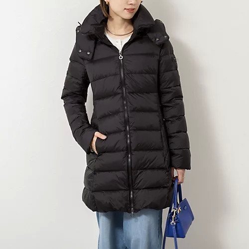 【ノーリーズソフィー/NOLLEY'S sophi】の【TATRAS/タトラス】SARMAサルマ ダウンジャケット インテリア・キッズ・メンズ・レディースファッション・服の通販 founy(ファニー) ファッション Fashion レディースファッション Fashion for Women アウター Coat / Outerwear Collection レディースジャケット・軽アウター Jackets ジャケット Jacket, Outerwear ダウン Down, Puffer フォルム Silhouette, Form ポケット Pocket, Pocket Detail ミドル Middle Length, Mid Height エレガント 上品 Elegant 2025年 2025 2025-2026秋冬・A/W Autumn/Winter 2025–26 AW25–26 ブラック|ID: prp329100004775410 ipo3291000000034615298