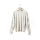 【ミディウミ/MidiUmi】のスムースタッチハイネックプルオーバー ライトグレー|ID: prp329100004775558 ipo3291000000034616560