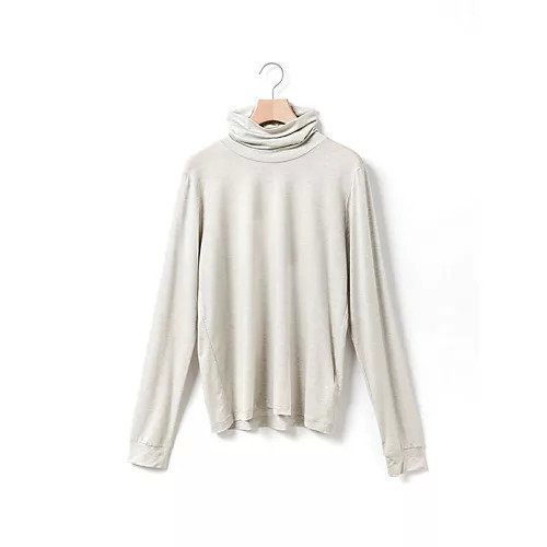 【ミディウミ/MidiUmi】のスムースタッチハイネックプルオーバー インテリア・キッズ・メンズ・レディースファッション・服の通販 founy(ファニー) ファッション Fashion レディースファッション Fashion for Women トップス・カットソー Cut & Sew Tops カジュアルプルオーバー・ニットトップス Pullovers & Knit Tops / Casual Pullovers なめらか Smooth, Silky Texture インナー Innerwear シンプル Simple, Minimal ハイネック High Neck, Mock Neck エレガント 上品 Elegant ライトグレー|ID: prp329100004775558 ipo3291000000034616560