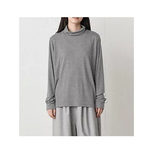 【ミディウミ/MidiUmi】のスムースタッチハイネックプルオーバー インテリア・キッズ・メンズ・レディースファッション・服の通販 founy(ファニー) ファッション Fashion レディースファッション Fashion for Women トップス・カットソー Cut & Sew Tops カジュアルプルオーバー・ニットトップス Pullovers & Knit Tops / Casual Pullovers なめらか Smooth, Silky Texture インナー Innerwear シンプル Simple, Minimal ハイネック High Neck, Mock Neck エレガント 上品 Elegant チャコールグレー|ID: prp329100004775558 ipo3291000000034616561
