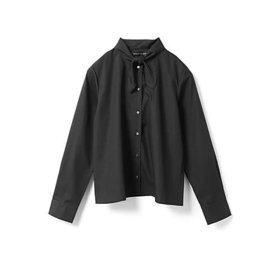 【ミズイロ インド/mizuiro ind】のリボンタイシャツ 人気、トレンドファッション・服の通販 founy(ファニー) ファッション Fashion レディースファッション Fashion for Women トップス・カットソー Cut & Sew Tops シャツ・ブラウス・オフィスカジュアル Elegant Blouses & Button-Ups インナー Innerwear コンパクト Compact, Small Size シンプル Simple, Minimal スカーフ Scarf, Neckwear リボン Ribbon, Bow |ID:prp329100004775586