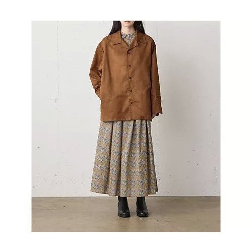 【ミディウミ/MidiUmi】のフェイクスエードシャツ 人気、トレンドファッション・服の通販 founy(ファニー) ファッション Fashion レディースファッション Fashion for Women トップス・カットソー Cut & Sew Tops シャツ・ブラウス・オフィスカジュアル Elegant Blouses & Button-Ups おすすめ Recommended / Our Picks ジャケット Jacket, Outerwear トレンド Trend, Trending Now 羽織 Haori, Light Jacket other-2|ID: prp329100004775590 ipo3291000000035307297