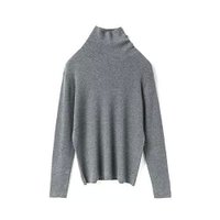 【ミズイロ インド/mizuiro ind】のボタン付きリブハイネックプルオーバー 人気、トレンドファッション・服の通販 founy(ファニー) ファッション Fashion レディースファッション Fashion for Women トップス・カットソー Cut & Sew Tops カジュアルプルオーバー・ニットトップス Pullovers & Knit Tops / Casual Pullovers インナー Innerwear シンプル Simple, Minimal ハイネック High Neck, Mock Neck フィット Fit, Slim Fit |ID:prp329100004775612