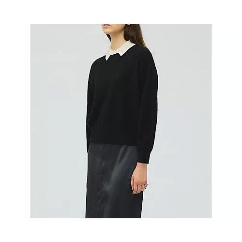 【ミズイロ インド/mizuiro ind】のハイゲージ襟付きプルオーバー 人気、トレンドファッション・服の通販 founy(ファニー) ファッション Fashion レディースファッション Fashion for Women トップス・カットソー Cut & Sew Tops カジュアルプルオーバー・ニットトップス Pullovers & Knit Tops / Casual Pullovers カーディガン Cardigan, Knitwear シンプル Simple, Minimal フィット Fit, Slim Fit ベーシック Basic, Essential 無地 Plain, Solid Color other-2|ID: prp329100004775615 ipo3291000000035310515