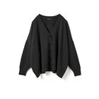 【ミズイロ インド/mizuiro ind】のVネックカーディガン ブラック|ID: prp329100004775621 ipo3291000000034617485