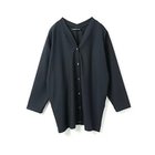 【ミズイロ インド/mizuiro ind】のVネックカーディガン ネイビー|ID: prp329100004775623 ipo3291000000036298519