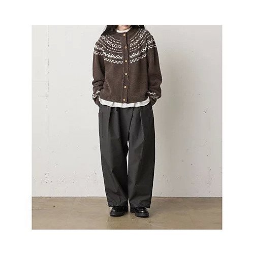 【ミディウミ/MidiUmi】のノルディックニットカーディガン 人気、トレンドファッション・服の通販 founy(ファニー) ファッション Fashion レディースファッション Fashion for Women トップス・カットソー Cut & Sew Tops ニット Knit Tops & Sweaters カーディガン・羽織り Layered Style Cardigans ウッド Wooden Design デニム Denim, Jeans Material 冬 Winter / This Winter 手編み Hand-Knitted, Handmade Knit other-2|ID: prp329100004775624 ipo3291000000034617506