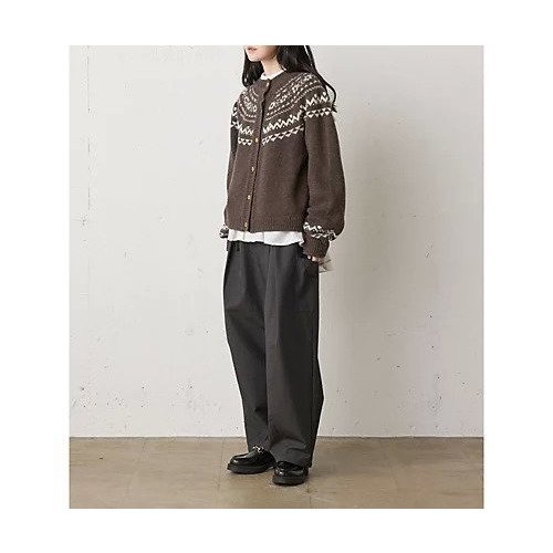 【ミディウミ/MidiUmi】のノルディックニットカーディガン 人気、トレンドファッション・服の通販 founy(ファニー) ファッション Fashion レディースファッション Fashion for Women トップス・カットソー Cut & Sew Tops ニット Knit Tops & Sweaters カーディガン・羽織り Layered Style Cardigans ウッド Wooden Design デニム Denim, Jeans Material 冬 Winter / This Winter 手編み Hand-Knitted, Handmade Knit other-3|ID: prp329100004775624 ipo3291000000034617507