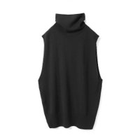 【ミズイロ インド/mizuiro ind】のリブハイネックベスト 人気、トレンドファッション・服の通販 founy(ファニー) ファッション Fashion レディースファッション Fashion for Women アウター Coat / Outerwear Collection トップス・カットソー Cut & Sew Tops ベスト&ジレ / 重ね着スタイル Vests & Gilets ハイネック High Neck, Mock Neck ベスト Vest, Waistcoat ベーシック Basic, Essential ロング Long, Long-Length 人気 Popular, Best Seller 再入荷 Restock / Back in Stock |ID:prp329100004775626
