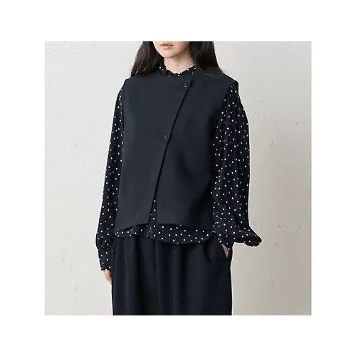 【ミディウミ/MidiUmi】のフランネルタッチベスト 人気、トレンドファッション・服の通販 founy(ファニー) ファッション Fashion レディースファッション Fashion for Women アウター Coat / Outerwear Collection トップス・カットソー Cut & Sew Tops ベスト&ジレ / 重ね着スタイル Vests & Gilets おすすめ Recommended / Our Picks ショート Short, Short Length ジャケット Jacket, Outerwear セットアップ Set-Up, Coordinated Outfit フロント Front, Front Design ベスト Vest, Waistcoat other-2|ID: prp329100004775628 ipo3291000000034617665