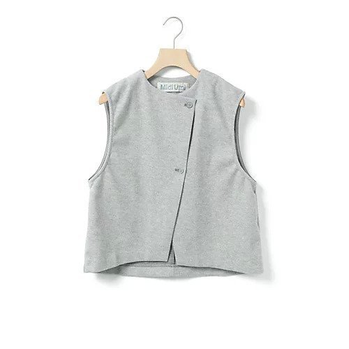 【ミディウミ/MidiUmi】のフランネルタッチベスト インテリア・キッズ・メンズ・レディースファッション・服の通販 founy(ファニー) https://founy.com/ ファッション Fashion レディースファッション Fashion for Women アウター Coat / Outerwear Collection トップス・カットソー Cut & Sew Tops ベスト&ジレ / 重ね着スタイル Vests & Gilets おすすめ Recommended / Our Picks ショート Short, Short Length ジャケット Jacket, Outerwear セットアップ Set-Up, Coordinated Outfit フロント Front, Front Design ベスト Vest, Waistcoat |ID: prp329100004775628 ipo3291000000035307250