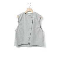 【ミディウミ/MidiUmi】のフランネルタッチベスト 人気、トレンドファッション・服の通販 founy(ファニー) ファッション Fashion レディースファッション Fashion for Women アウター Coat / Outerwear Collection トップス・カットソー Cut & Sew Tops ベスト&ジレ / 重ね着スタイル Vests & Gilets おすすめ Recommended / Our Picks ショート Short, Short Length ジャケット Jacket, Outerwear セットアップ Set-Up, Coordinated Outfit フロント Front, Front Design ベスト Vest, Waistcoat |ID:prp329100004775628