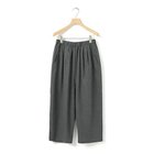 【ミディウミ/MidiUmi】のウールワイドイージーパンツ チャコールグレー|ID: prp329100004775632 ipo3291000000034617982
