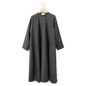 【ミディウミ/MidiUmi】 プレンティースキッパーワンピース人気、トレンドファッション・服の通販 founy(ファニー) ファッション Fashion レディースファッション Fashion for Women ワンピース Dresses スタンド Stand Collar, Upright Stand ツイード Twill, Twill Weave フレア Flare, Flared エレガント 上品 Elegant 人気 Popular, Best Seller |ID:prp329100004775633