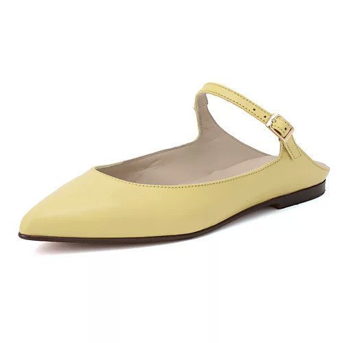 【コルソローマ9/CORSO ROMA9】のメリージェーンフラット インテリア・キッズ・メンズ・レディースファッション・服の通販 founy(ファニー) 　ファッション　Fashion　レディースファッション　Fashion for Women　クラシック　Classic, Timeless Style　リュクス　Luxury, Elegant, High-End, Chic　ライムイエロー|ID: prp329100004775705 ipo3291000000034619504