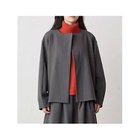 【ミディウミ/MidiUmi】のフランネルタッチノーカラージャケット 人気、トレンドファッション・服の通販 founy(ファニー) ファッション Fashion レディースファッション Fashion for Women アウター Coat / Outerwear Collection レディースジャケット・軽アウター Jackets ノーカラージャケット / シンプル上品コーデ Collarless Jackets おすすめ Recommended / Our Picks ジャケット Jacket, Outerwear セットアップ Set-Up, Coordinated Outfit フロント Front, Front Design ベスト Vest, Waistcoat thumbnail グレー|ID: prp329100004775776 ipo3291000000034620554
