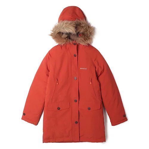 【モンベル/mont-bell】のハスキーコート インテリア・キッズ・メンズ・レディースファッション・服の通販 founy(ファニー) 　ファッション　Fashion　レディースファッション　Fashion for Women　アウター　Coat / Outerwear Collection　コート・ロングコート・ピーコート　Long Coats, Peacoats & More　ダウン　Down, Puffer　フェイクファー　Faux Fur, Imitation Fur　旅行　Travel　オレンジ (BRIC)|ID: prp329100004775785 ipo3291000000034620764