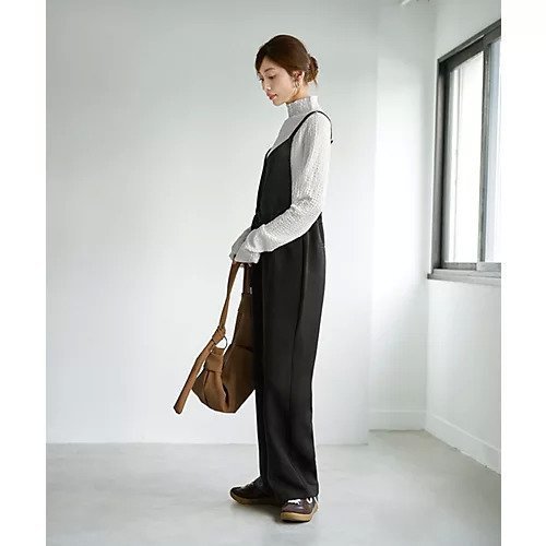 【スタイルデリ/STYLE DELI】のフロントVライン厚地ツイルサロペット 人気、トレンドファッション・服の通販 founy(ファニー) 　ファッション　Fashion　レディースファッション　Fashion for Women　ワンピース　Dresses　サロペット&オールインワン　Dungarees & Jumpsuit Styles　春　Spring　サロペット　Overalls, Salopette　シルバー　Silver, Metallic Silver　シンプル　Simple, Minimal　ストレート　Straight, Straight Cut　スリット　Slit, Slit Detail　定番　Standard, Basic Item　パターン　Pattern, Design Print　パーカー　Hoodie, Parka　フロント　Front, Front Design　ポケット　Pocket, Pocket Detail　ループ　Loop, Loop Knit　ワイド　Wide, Wide Fit　冬　Winter / This Winter　A/W・秋冬　Autumn/Winter　other-3|ID: prp329100004776516 ipo3291000000034627304