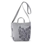 【ミナ ペルホネン/mina perhonen】の【SPURSHOP別注】ショルダーストラップ&ドリンクホルダーつきトートバッグ"palmier" GREY|ID: prp329100004776519 ipo3291000000034627315