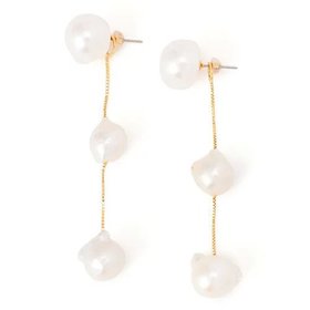 【ジュ キャトル/Ju QUATRE】の淡水パール2WAY ピアス 人気、トレンドファッション・服の通販 founy(ファニー) ファッション Fashion レディースファッション Fashion for Women パール Pearl, Pearl Accent フォーマル Formal, Dressy エレガント 上品 Elegant |ID:prp329100004776538