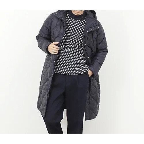 【ノーリーズ グッドマン/NOLLEY'S goodman / MEN】の【TAION/タイオン】CITY PACKABLE HOOD LONG DOWN JKT 25AW インテリア・キッズ・メンズ・レディースファッション・服の通販 founy(ファニー) ファッション Fashion メンズファッション Fashion for Men ウォッシャブル Machine Washable スタイリッシュ Stylish, Fashionable ダウン Down, Puffer フロント Front, Front Design ポケット Pocket, Pocket Detail 2025年 2025 2025-2026秋冬・A/W Autumn/Winter 2025–26 AW25–26 ダークネイビー|ID: prp329100004776572 ipo3291000000034627725