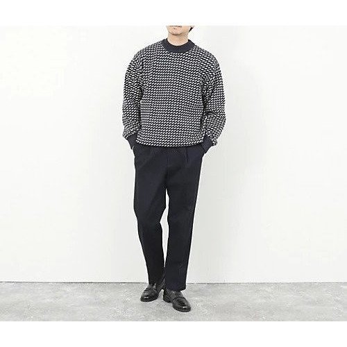 【ノーリーズ グッドマン/NOLLEY'S goodman / MEN】のデニムストレッチワイドジャスト丈PT 25AW 人気、トレンドファッション・服の通販 founy(ファニー) 　ファッション　Fashion　メンズファッション　Fashion for Men　2025年　2025　2025-2026秋冬・A/W　Autumn/Winter 2025–26 AW25–26　ストレッチ　Stretch, Stretchy Fabric　スニーカー　Sneakers, Trainers　スラックス　Slacks, Dress Pants　デニム　Denim, Jeans Material　バランス　Balance, Style Balance　リラックス　Relax, Relaxed Fit　ロング　Long, Long-Length　エレガント 上品　Elegant　other-2|ID: prp329100004776577 ipo3291000000034627760