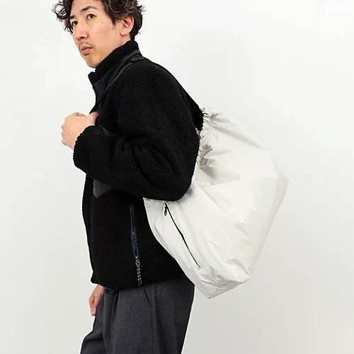 【ノーリーズ グッドマン/NOLLEY'S goodman / MEN】の【SML/エスエムエル】BIG SILHOUETTE SHOULDER K905060 インテリア・キッズ・メンズ・レディースファッション・服の通販 founy(ファニー) 　ファッション　Fashion　メンズファッション　Fashion for Men　巾着　Drawstring Bag, Kinchaku　軽量　Lightweight, Ultra Light　シンプル　Simple, Minimal　スマート　Smart, Elegant　スリーブ　Sleeve, Long Sleeve / Short Sleeve　ポケット　Pocket, Pocket Detail　マグネット　Magnet, Magnetic Closure　エレガント 上品　Elegant　ライトグレー|ID: prp329100004776584 ipo3291000000034627831