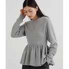 【ウィムガゼット/Whim Gazette】の裏毛フリルプルオーバー グレー|ID: prp329100004777331 ipo3291000000034639039