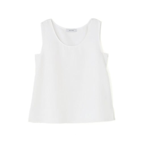 【アドーア/ADORE】のドライタッチWクロスブラウス インテリア・キッズ・メンズ・レディースファッション・服の通販 founy(ファニー) 　ファッション　Fashion　レディースファッション　Fashion for Women　トップス・カットソー　Cut & Sew Tops　シャツ・ブラウス・オフィスカジュアル　Elegant Blouses & Button-Ups　スタンダード　Standard, Basic　ホワイト|ID: prp329100004778128 ipo3291000000034648742