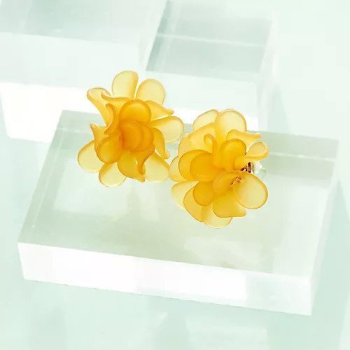 【フィービィー/phoebe】のマーガレットフラワーカラーピアス イエロー 人気、トレンドファッション・服の通販 founy(ファニー) 　ファッション　Fashion　レディースファッション　Fashion for Women　アクリル　Acrylic Material　イエロー　Yellow　other-3|ID: prp329100004778140 ipo3291000000034648886