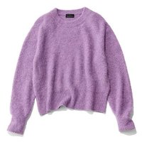 【エムセブンデイズ/M7days】のモヘア混ふわ軽コンパクトニット 人気、トレンドファッション・服の通販 founy(ファニー) ファッション Fashion レディースファッション Fashion for Women トップス・カットソー Cut & Sew Tops ニット Knit Tops & Sweaters おすすめ Recommended / Our Picks なめらか Smooth, Silky Texture コンパクト Compact, Small Size ショート Short, Short Length トレンド Trend, Trending Now ラベンダー Lavender |ID:prp329100004778789