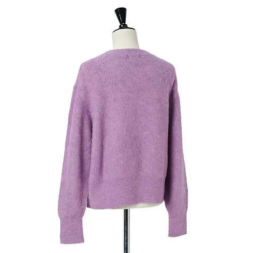 【エムセブンデイズ/M7days】の【M7days for Petit】モヘア混ふわ軽コンパクトニット 人気、トレンドファッション・服の通販 founy(ファニー) 　ファッション　Fashion　レディースファッション　Fashion for Women　トップス・カットソー　Cut & Sew Tops　ニット　Knit Tops & Sweaters　おすすめ　Recommended / Our Picks　なめらか　Smooth, Silky Texture　コンパクト　Compact, Small Size　ショート　Short, Short Length　トレンド　Trend, Trending Now　ラベンダー　Lavender　other-3|ID: prp329100004778789 ipo3291000000034656556