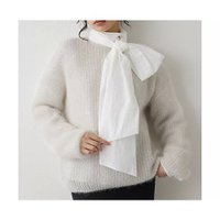 【ウィムガゼット/Whim Gazette】のラメモヘヤニットプルオーバー 人気、トレンドファッション・服の通販 founy(ファニー) ファッション Fashion レディースファッション Fashion for Women トップス・カットソー Cut & Sew Tops ニット Knit Tops & Sweaters カジュアルプルオーバー・ニットトップス Pullovers & Knit Tops / Casual Pullovers シンプル Simple, Minimal おすすめ Recommended / Our Picks エレガント 上品 Elegant 2025年 2025 2025-2026秋冬・A/W Autumn/Winter 2025–26 AW25–26 |ID:prp329100004779385