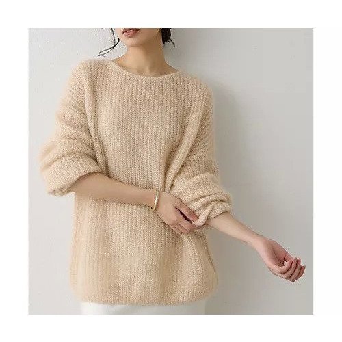 【ウィムガゼット/Whim Gazette】のラメモヘヤニットプルオーバー インテリア・キッズ・メンズ・レディースファッション・服の通販 founy(ファニー) ファッション Fashion レディースファッション Fashion for Women トップス・カットソー Cut & Sew Tops ニット Knit Tops & Sweaters カジュアルプルオーバー・ニットトップス Pullovers & Knit Tops / Casual Pullovers シンプル Simple, Minimal おすすめ Recommended / Our Picks エレガント 上品 Elegant 2025年 2025 2025-2026秋冬・A/W Autumn/Winter 2025–26 AW25–26 ピンクベージュ|ID: prp329100004779385 ipo3291000000034664168