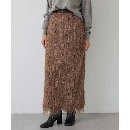 【ウィムガゼット/Whim Gazette】の【THE PAUSE】ラメフリンジスカート インテリア・キッズ・メンズ・レディースファッション・服の通販 founy(ファニー) https://founy.com/ ファッション Fashion レディースファッション Fashion for Women スカート Skirts ヴィンテージ Vintage Style グラデーション Gradient, Ombre サテン Satin, Glossy Fabric シンプル Simple, Minimal ストレッチ Stretch, Stretchy Fabric スリット Slit, Slit Detail フリンジ Fringe, Tassel ワーク Workwear, Utility Style 2025年 2025 2025-2026秋冬・A/W Autumn/Winter 2025–26 AW25–26 |ID: prp329100004779386 ipo3291000000034664171