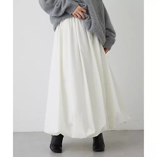 【ウィムガゼット/Whim Gazette】の【THE PAUSE】バルーンスカート 人気、トレンドファッション・服の通販 founy(ファニー) 　ファッション　Fashion　レディースファッション　Fashion for Women　スカート　Skirts　ヴィンテージ　Vintage Style　ギャザー　Gathered, Ruffled　グラデーション　Gradient, Ombre　ストレッチ　Stretch, Stretchy Fabric　タフタ　Taffeta, Structured Fabric　バルーン　Balloon, Balloon Silhouette　フォルム　Silhouette, Form　ロング　Long, Long-Length　ワーク　Workwear, Utility Style　おすすめ　Recommended / Our Picks　2025年　2025　2025-2026秋冬・A/W　Autumn/Winter 2025–26 AW25–26　other-2|ID: prp329100004779387 ipo3291000000034664179