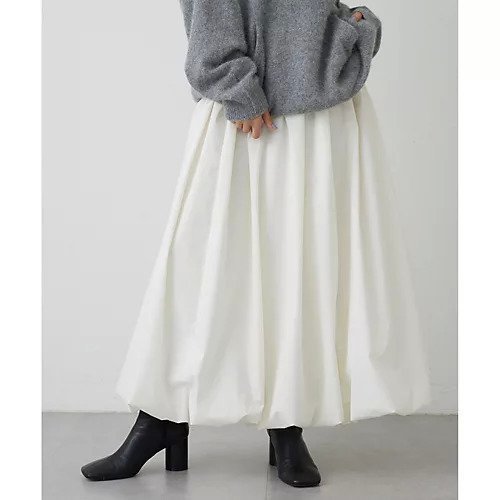【ウィムガゼット/Whim Gazette】の【THE PAUSE】バルーンスカート 人気、トレンドファッション・服の通販 founy(ファニー) 　ファッション　Fashion　レディースファッション　Fashion for Women　スカート　Skirts　ヴィンテージ　Vintage Style　ギャザー　Gathered, Ruffled　グラデーション　Gradient, Ombre　ストレッチ　Stretch, Stretchy Fabric　タフタ　Taffeta, Structured Fabric　バルーン　Balloon, Balloon Silhouette　フォルム　Silhouette, Form　ロング　Long, Long-Length　ワーク　Workwear, Utility Style　おすすめ　Recommended / Our Picks　2025年　2025　2025-2026秋冬・A/W　Autumn/Winter 2025–26 AW25–26　other-3|ID: prp329100004779387 ipo3291000000034664180
