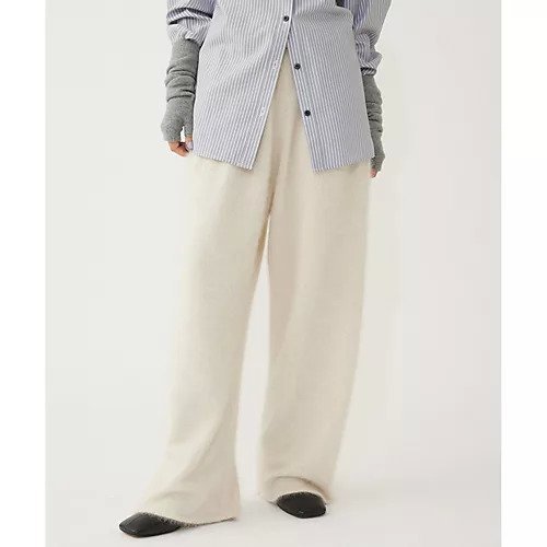 【ウィムガゼット/Whim Gazette】の【THE PAUSE】ファーニットドロストパンツ インテリア・キッズ・メンズ・レディースファッション・服の通販 founy(ファニー) ファッション Fashion レディースファッション Fashion for Women パンツ Pants & Trousers ヴィンテージ Vintage Style グラデーション Gradient, Ombre セットアップ Set-Up, Coordinated Outfit フォックス Fox, Fox Fur ワイド Wide, Wide Fit ワーク Workwear, Utility Style おすすめ Recommended / Our Picks 2025年 2025 2025-2026秋冬・A/W Autumn/Winter 2025–26 AW25–26 ライトベージュ|ID: prp329100004779388 ipo3291000000034664183