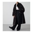 【ウィムガゼット/Whim Gazette】の【THE PAUSE】フェイクファーロングコート 人気、トレンドファッション・服の通販 founy(ファニー) ファッション Fashion レディースファッション Fashion for Women アウター Coat / Outerwear Collection コート・ロングコート・ピーコート Long Coats, Peacoats & More ヴィンテージ Vintage Style グラデーション Gradient, Ombre シンプル Simple, Minimal スタンド Stand Collar, Upright Stand バランス Balance, Style Balance ボンディング Bonding, Bonded Fabric ランダム Random, Irregular ロング Long, Long-Length ワーク Workwear, Utility Style 2025年 2025 2025-2026秋冬・A/W Autumn/Winter 2025–26 AW25–26 thumbnail チャコールグレー|ID: prp329100004779389 ipo3291000000034664206
