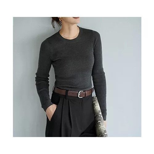 【スタイルデリ/STYLE DELI】の夢ごこちハイゲージゆるフィットトップス インテリア・キッズ・メンズ・レディースファッション・服の通販 founy(ファニー) https://founy.com/ ファッション Fashion レディースファッション Fashion for Women トップス・カットソー Cut & Sew Tops インナー Innerwear エアリー Airy Texture カットソー Cut and Sewn Top カーディガン Cardigan, Knitwear サロペット Overalls, Salopette ジャケット Jacket, Outerwear ストレート Straight, Straight Cut スリット Slit, Slit Detail 定番 Standard, Basic Item ネックレス Necklace, Pendant Necklace 長袖 Long Sleeve, Full Sleeve フィット Fit, Slim Fit フォルム Silhouette, Form ベスト Vest, Waistcoat メランジ Melange, Mixed Yarn A/W・秋冬 Autumn/Winter |ID: prp329100004780053 ipo3291000000034674728