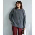 【スタイルデリ/STYLE DELI】の【LUXE】ふわふわ毛起こしブークレプルオーバー ダークグレー|ID: prp329100004780055 ipo3291000000036325689