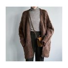 【スタイルデリ/STYLE DELI】の【LUXE】毛起こしブークレジャケット風カーディガン 人気、トレンドファッション・服の通販 founy(ファニー) ファッション Fashion レディースファッション Fashion for Women イエロー Yellow エアリー Airy Texture オレンジ Orange カーディガン Cardigan, Knitwear シルバー Silver, Metallic Silver ジャケット Jacket, Outerwear ストレート Straight, Straight Cut スリット Slit, Slit Detail トレンチ Trench, Trench Coat 長袖 Long Sleeve, Full Sleeve パターン Pattern, Design Print フロント Front, Front Design ベーシック Basic, Essential ポケット Pocket, Pocket Detail 防寒 Cold Protection, Winter-Ready ラグジュアリー Luxury, Elegant 冬 Winter / This Winter おすすめ Recommended / Our Picks thumbnail ブラウン|ID: prp329100004780057 ipo3291000000034674756