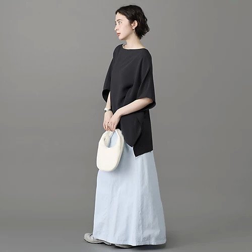 【コグ ザビッグスモーク/COGTHEBIGSMOKE】のBETTY TOP 人気、トレンドファッション・服の通販 founy(ファニー) 　ファッション　Fashion　レディースファッション　Fashion for Women　ワンピース　Dresses　エレガント 上品　Elegant　コンパクト　Compact, Small Size　シンプル　Simple, Minimal　ジョーゼット　Georgette, Semi-Sheer Fabric　スリット　Slit, Slit Detail　ポンチョ　Poncho, Cape Style　吸水　Absorbent, Quick-Dry　旅行　Travel　洗える　Machine Washable　other-3|ID: prp329100004780650 ipo3291000000036047453