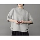 【コグ ザビッグスモーク/COGTHEBIGSMOKE】のスウェットトップス 人気、トレンドファッション・服の通販 founy(ファニー) ファッション Fashion レディースファッション Fashion for Women トップス・カットソー Cut & Sew Tops レディースパーカー・カジュアルフーディー Casual Hoodies & Sweatshirts スウェット・クルーネックトップス Sweatshirts & Crewnecks / Relaxed Fit Sweat Tops クラッチ Clutch, Clutch Bag ストレッチ Stretch, Stretchy Fabric ストレート Straight, Straight Cut ドローストリング Drawstring, Pull Cord バランス Balance, Style Balance フォルム Silhouette, Form 夏 Summer thumbnail MID GREY|ID: prp329100004780654 ipo3291000000034684482