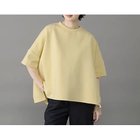 【コグ ザビッグスモーク/COGTHEBIGSMOKE】のNOA T SHIRT 人気、トレンドファッション・服の通販 founy(ファニー) ファッション Fashion レディースファッション Fashion for Women トップス・カットソー Cut & Sew Tops シャツ・ブラウス・オフィスカジュアル Elegant Blouses & Button-Ups ロングTシャツ・Tシャツ Longline T-Shirts & Tees ストレッチ Stretch, Stretchy Fabric スリーブ Sleeve, Long Sleeve / Short Sleeve ハーフ Half, Half-Length バランス Balance, Style Balance フォルム Silhouette, Form ワイド Wide, Wide Fit 夏 Summer thumbnail CANARY YELLOW|ID: prp329100004780655 ipo3291000000034876197