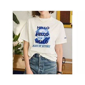 【オブラダ/Oblada】のMAN OF EFFORT TEE 人気、トレンドファッション・服の通販 founy(ファニー) ファッション Fashion レディースファッション Fashion for Women プリント Print, Printed Pattern |ID:prp329100004780661