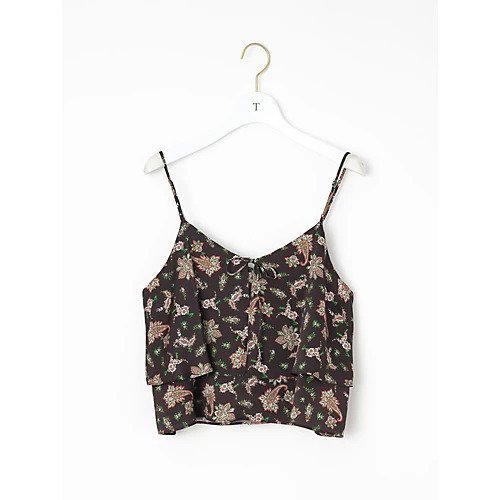 【ティッカ/TICCA】のペイズリープリントビスチェ 人気、トレンドファッション・服の通販 founy(ファニー) 　ファッション　Fashion　レディースファッション　Fashion for Women　トップス・カットソー　Cut & Sew Tops　ビスチェ　Bustiers & Corset Tops / Layered Bustier Style　とろみ　Fluid, Flowy Fabric　コンパクト　Compact, Small Size　コンビネゾン　Jumpsuit, All-in-One　トレンド　Trend, Trending Now　ドレープ　Drape, Draping Fabric　バランス　Balance, Style Balance　ビスチェ　Bustier, Corset Top　ペイズリー　Paisley, Ethnic Pattern　モチーフ　Motif, Design Theme　リラックス　Relax, Relaxed Fit　エレガント 上品　Elegant　other-2|ID: prp329100004780666 ipo3291000000034684577