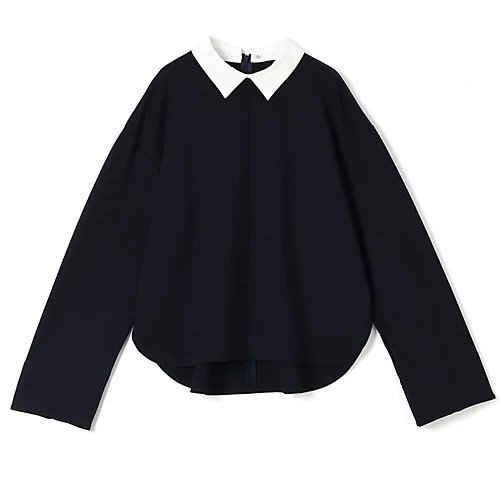 【エムセブンデイズ/M7days】の襟つき2WAYトップス 人気、トレンドファッション・服の通販 founy(ファニー) 　ファッション　Fashion　レディースファッション　Fashion for Women　トップス・カットソー　Cut & Sew Tops　洗える　Machine Washable　カットソー　Cut and Sewn Top　シルケット　Silket, Silky Cotton　シンプル　Simple, Minimal　ストレッチ　Stretch, Stretchy Fabric　エレガント 上品　Elegant　ビジネス 仕事 通勤　Business / Work / Commuting　 other-1|ID: prp329100004780668 ipo3291000000034684598