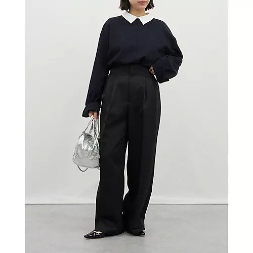 【エムセブンデイズ/M7days】の襟つき2WAYトップス 人気、トレンドファッション・服の通販 founy(ファニー) 　ファッション　Fashion　レディースファッション　Fashion for Women　トップス・カットソー　Cut & Sew Tops　洗える　Machine Washable　カットソー　Cut and Sewn Top　シルケット　Silket, Silky Cotton　シンプル　Simple, Minimal　ストレッチ　Stretch, Stretchy Fabric　なめらか　Smooth, Silky Texture　バランス　Balance, Style Balance　エレガント 上品　Elegant　ビジネス 仕事 通勤　Business / Work / Commuting　other-2|ID: prp329100004780668 ipo3291000000034755873